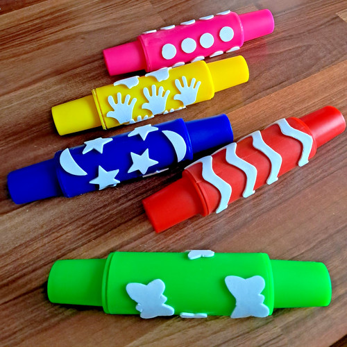 Kids rolling pins set 5 - rolling, of