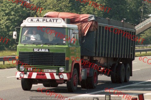 Truck photo platt - k,