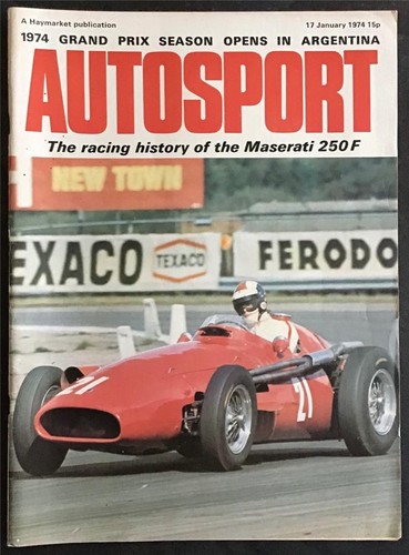 Autosport magazine jan 1974 - magazine,