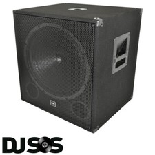 *NEW* QTX QT18SA 18” 1000 WATT ACTIVE POWERED SUBWOOFER SUB BASS BIN DJ PA CLUB