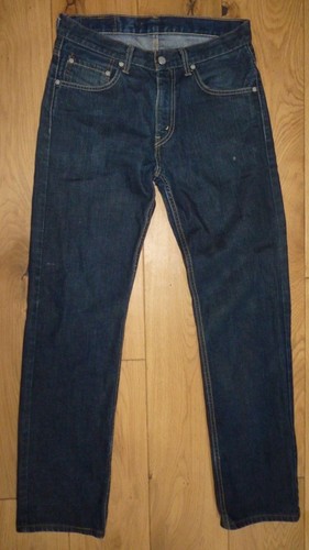 Levi 752 mens blue straight - 752,