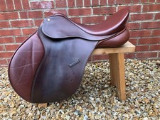 5 DAY TRIAL ✅ 17" Bates Caprilli All Purpose GP Saddle ID DEK 🐴 PICK WIDTH N-XW