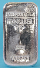 UMICORE Feinsilber 1 Kilo Silver Bar 999.0 Fine PURE Swiss Bullion .999 SILVER