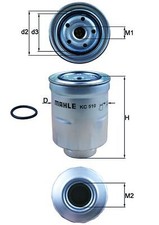 MAHLE KC510D Fuel Filter 86mm