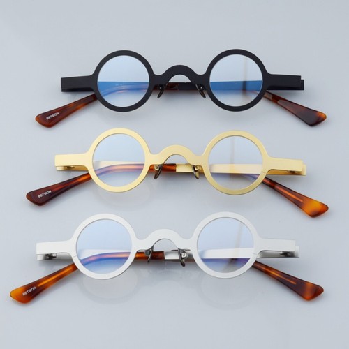 Vintage small round eyeglasses - vintage,