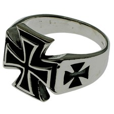 Iron Cross Ring 925 sterling