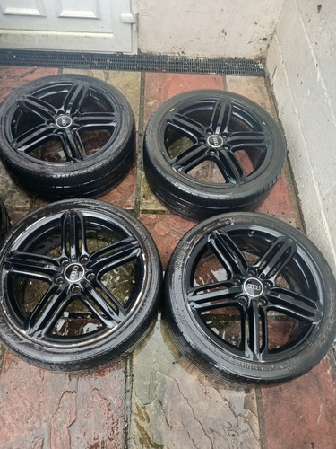 Black genuine audi a4 s3 - black,