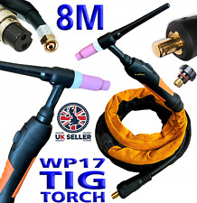 TIG Welding Torch SR17V - 8m | Lift Arc, WP17, 35-50mm Connector TRAFILUX