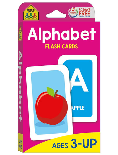 Flash cards for - for, abc