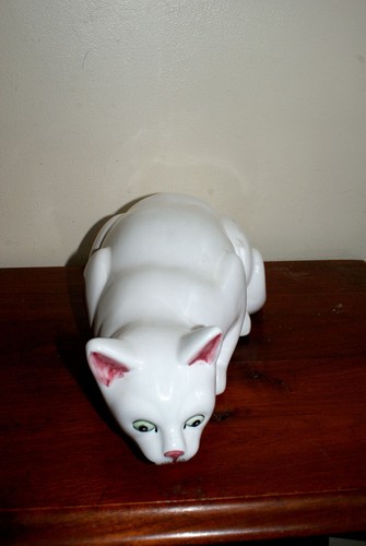 Vintage large ceramic white - vintage,