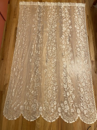 Vintage sears ivory sheer - vintage,