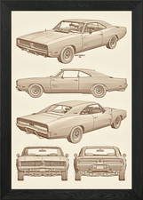 Dodge Charger RT 1969 Muscle