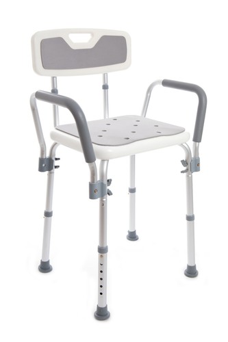 Open box padded shower - open,