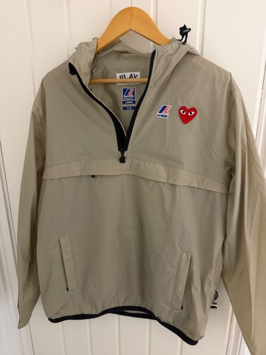 Comme des garcons play - play, k-way