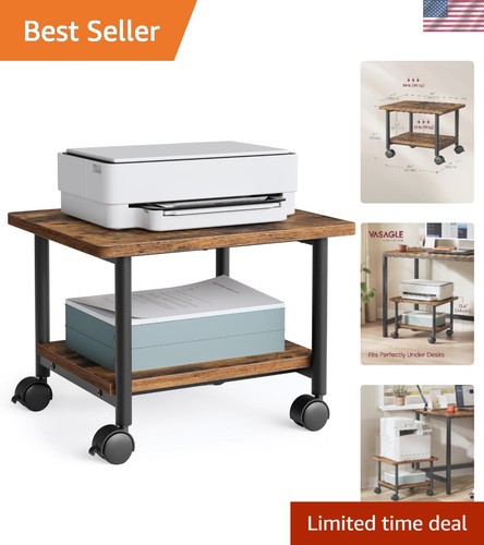 Printer stand with locking - stand,
