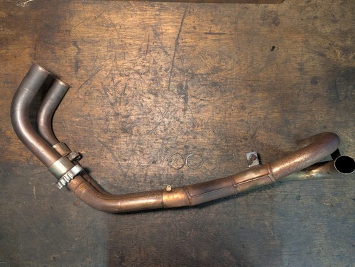 2001 yamaha tdm 850 downpipe - 850,