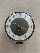 Vintage Smiths 8Day Clock 16cm. Car/Dash Board Clock? WORKING.