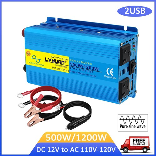 500w pure sine - 500w,
