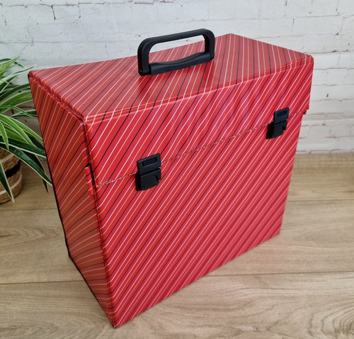 Vintage red striped - striped, lp