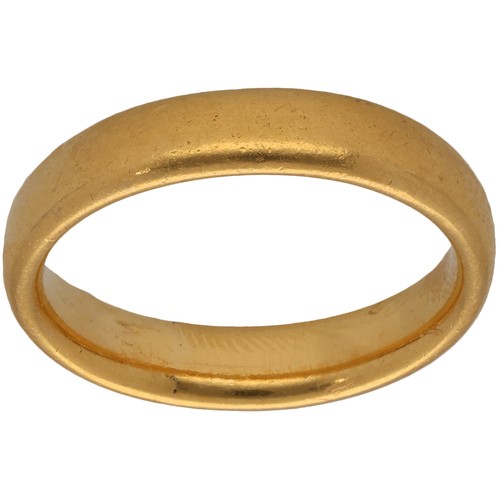 22ct gold ring 04g - ring, 8.04g