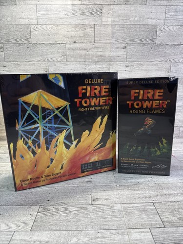Fire tower board game - fire,