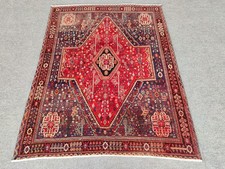 Dark Antique rug 5x6, colorful