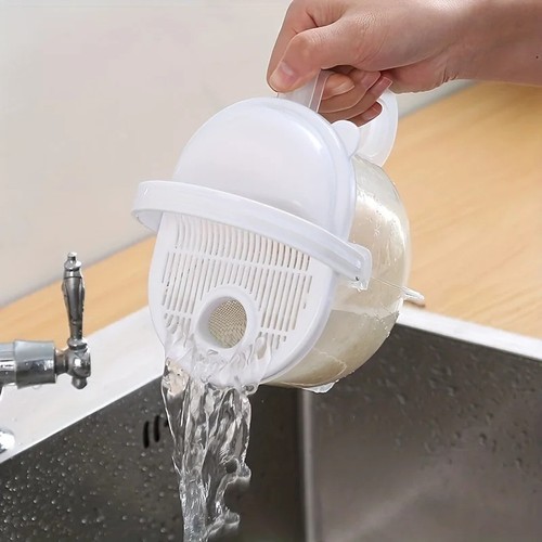 Rice washing bowl - rice,