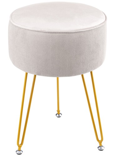 Vanity seat round dressing - vanity,