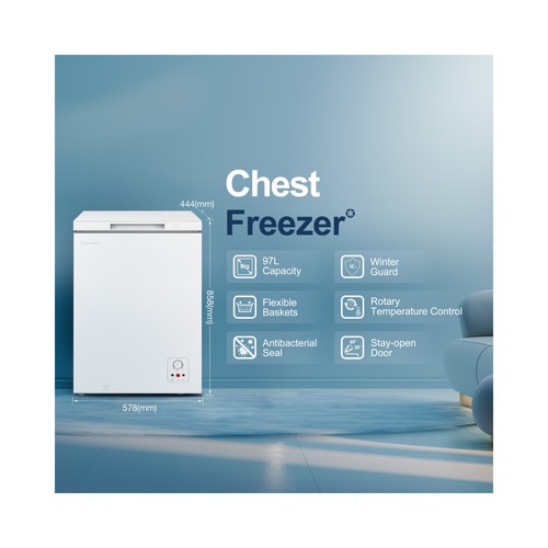 Fridgemaster litre chest - litre,