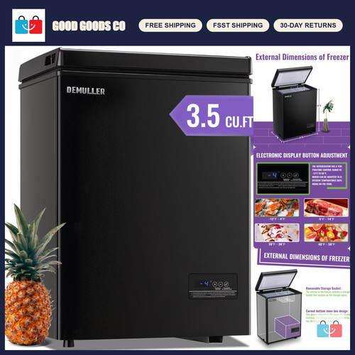 Mini deep chest freezer - deep,