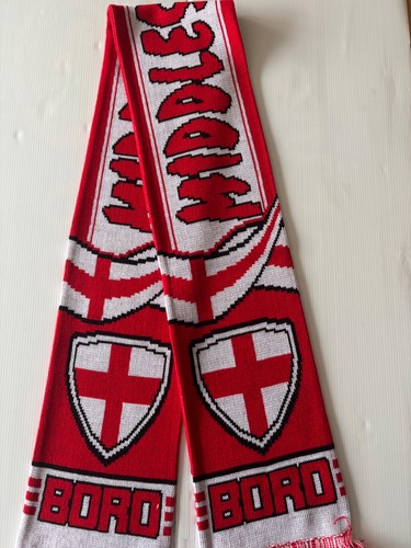 Middlesbrough football scarf - middlesbrough,