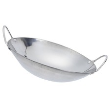  Household Cooking Pot Double Handle Pan Stainless Steel Round Pan Stainless