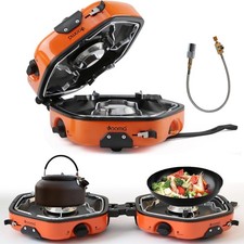 2 Burner Camping Stove Gas