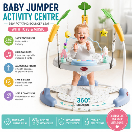 Interactive baby jumper - interactive,