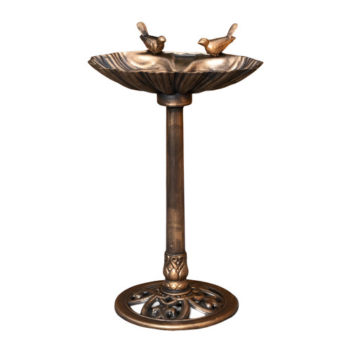 Vintage bronze bird - bronze,