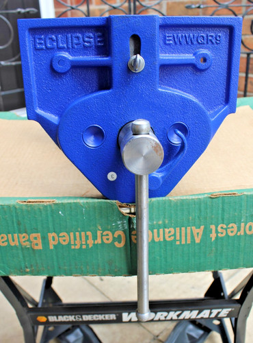 Eclipse wood working vice with - vice,