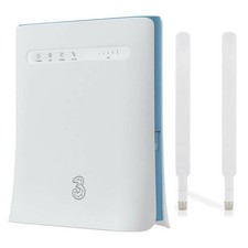 3 NETWORK ZTE MF286D 4G/LTE 600MBPS CAT12 WIFI ROUTER. RJ11 TEL PORTS BRIDGE MD