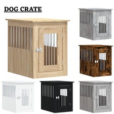 Dog Crate Furniture Pet Doghouse Dog Kennel Puppy Cage Engineered Wood vidaXL