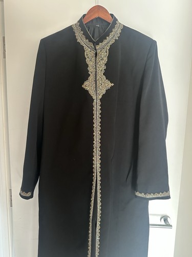 Sherwani black men indian - men’s,