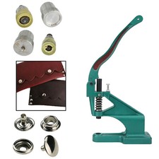 Press Stud Setting Die Set for Green Hand Press Machine Leathercraft & Bags