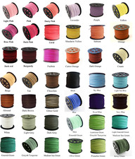 Faux Suede Leather Cord 3mm x