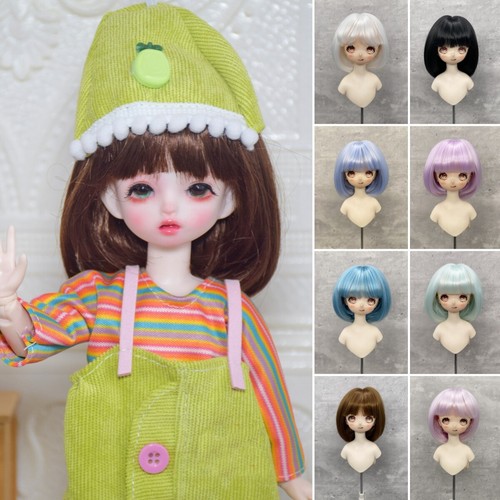 Dolls short hair bangs - short, for