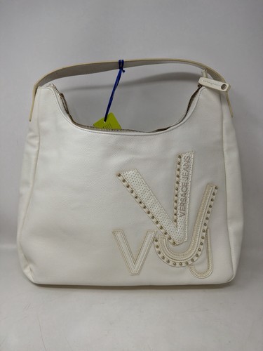 Versace jeans white shoulder - white,