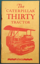 THE CATERPILLAR THIRTY 30 CRAWLER TRACTOR DOZER BULLDOZER BROCHURE MANUAL BOOK