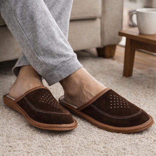 Men genuine suede - men's,