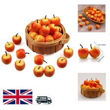 Artificial 1.3" Red Apples Set
