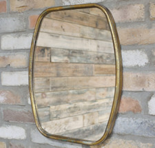 Gold Bathroom Mirror Metal