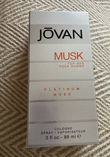 Jovan platinum musk eau - platinum,