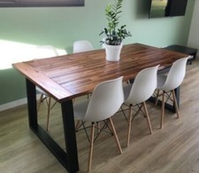 Industrial Dining Table Large