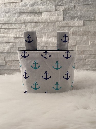 Handlebar bag anchor white - handlebar,